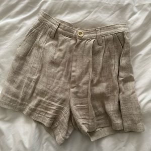 Christy Dawn Cream Shorts